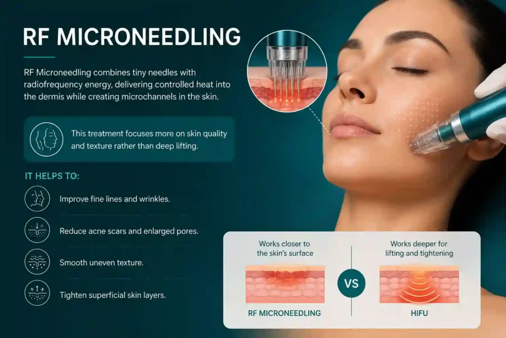 What Does RF Microneedling Do That HIFU Alone Cannot Rotherham