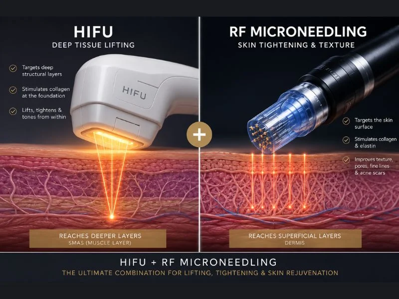 What Could Combining HIFU and RF Microneedling Do for Your Skin Rotherham?